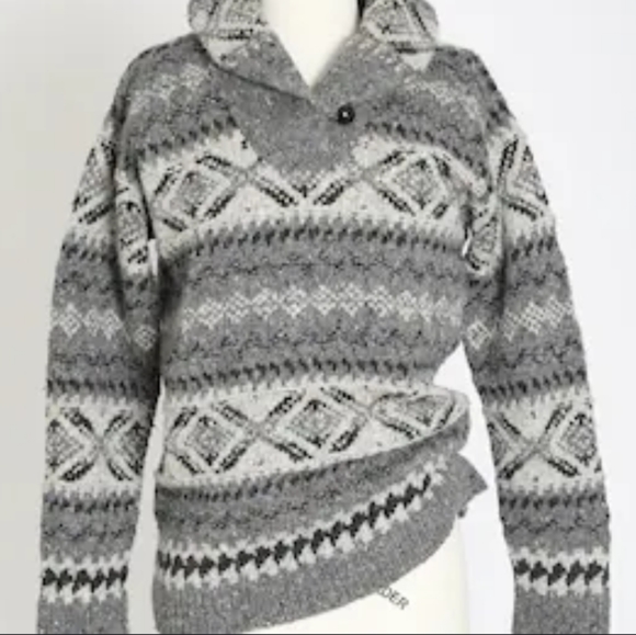 Ralph Lauren Hand Woven Cardigan Wool Sweater - Picture 8 of 8